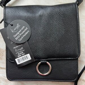 NWT K.Carrol Black Crossbody Bag